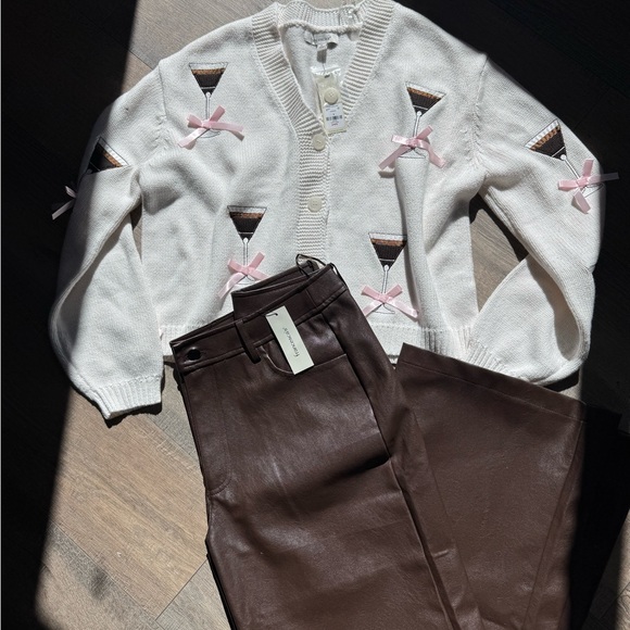 Francesca's brown pants - Picture 6 of 7